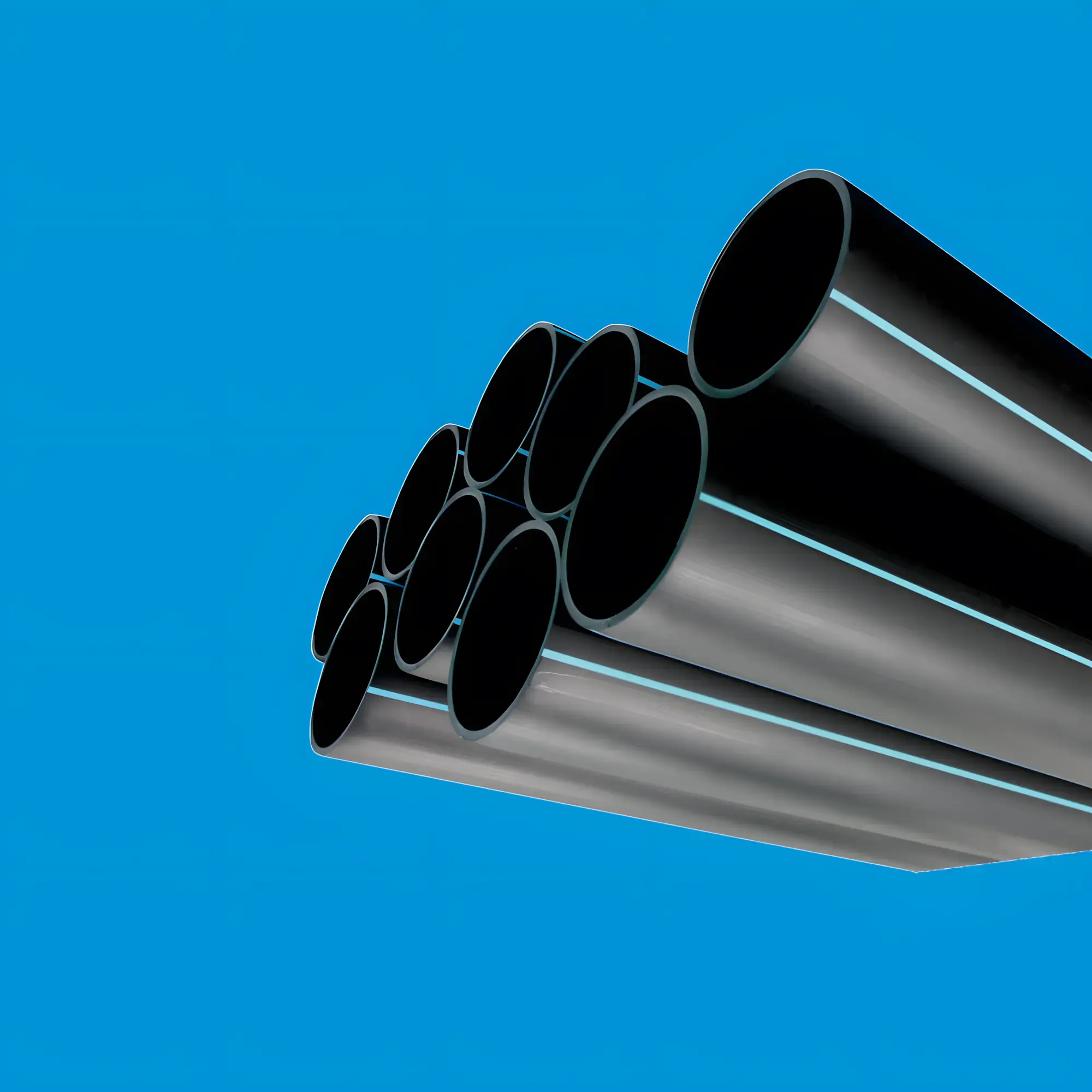 HDPE 100 PE boru - Image 5