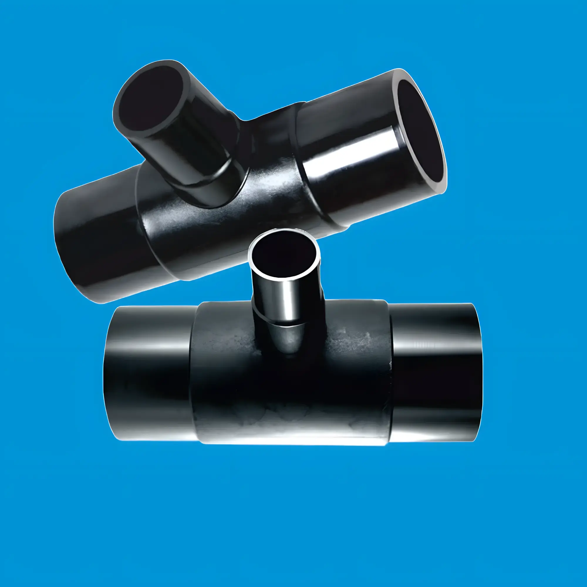 PE (HDPE) üçlük keçid